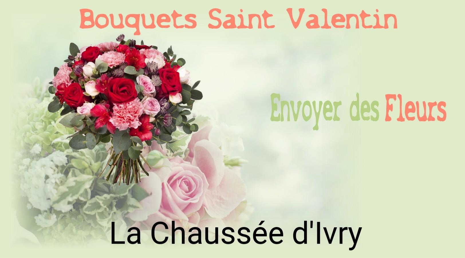 Roses de Saint-Valentin livrées à La Chaussée-d'Ivry
